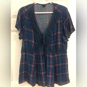 Torrid short sleeve EUC size 1